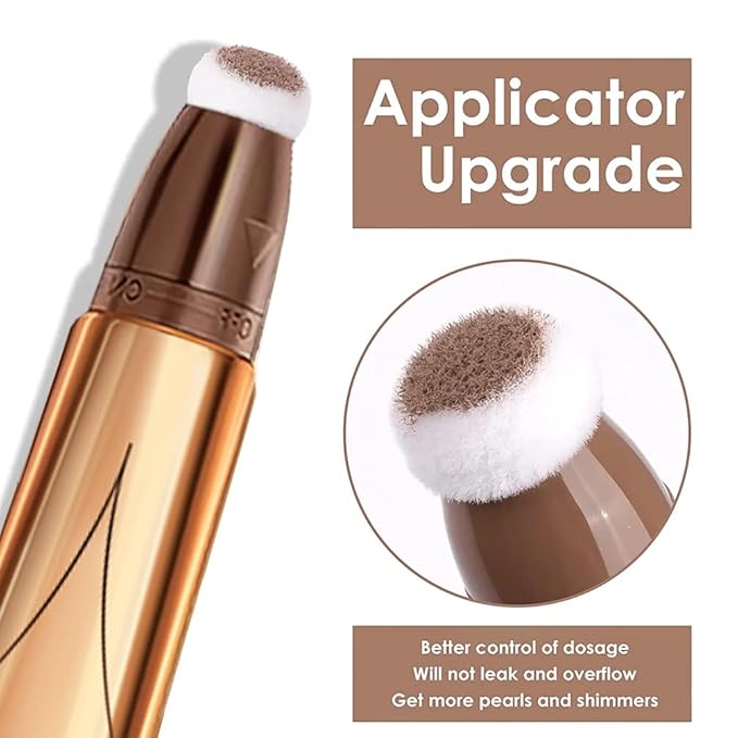 Contour Beauty Wand, Face Concealer Contouring With Halo Glow Liquid Filter Long Lasting & Smooth Matte Finish Liquid Illuminator Makeup Stick. (01- Contour)