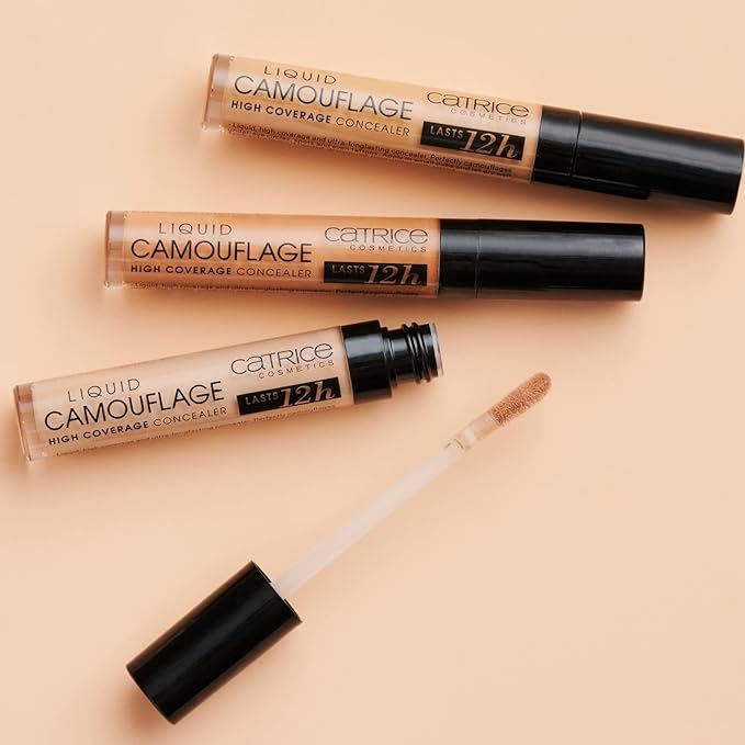 Catrice | Liquid Camouflage High Coverage Concealer | Ultra Long Lasting Concealer | Oil & Paraben Free | Cruelty Free (007 | Natural Rose)