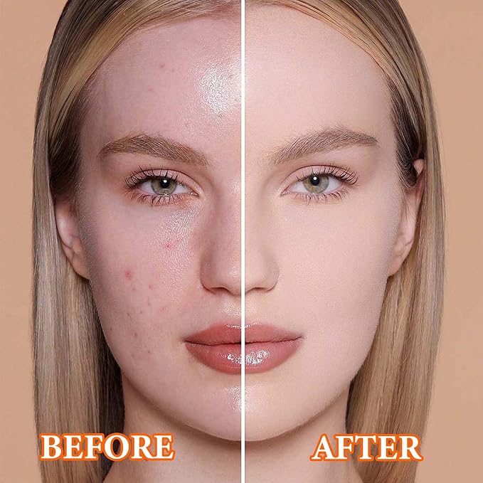 Oil Control Loose Face Powder,Translucent Setting Powder With a Powder Puff Long Lasting Makeup Covering Blemishes Brightens Skin Tone,Natural Matte Loose Powder for Women(1)