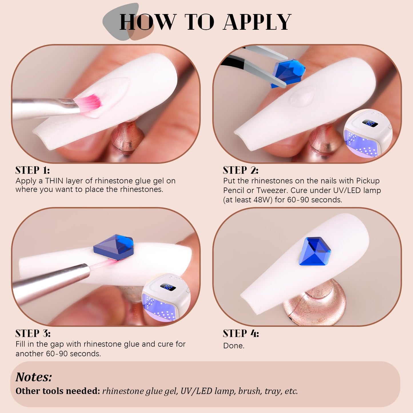 1680Pcs Royal Blue Glass Nail Rhinestones 180Pcs Multi Shapes Flatback Nail Gems + 1500Pcs 1.5-4mm Round Crystal, Manicure Nail Charms Diamond Gemstones for Acrylic Nails Decoration