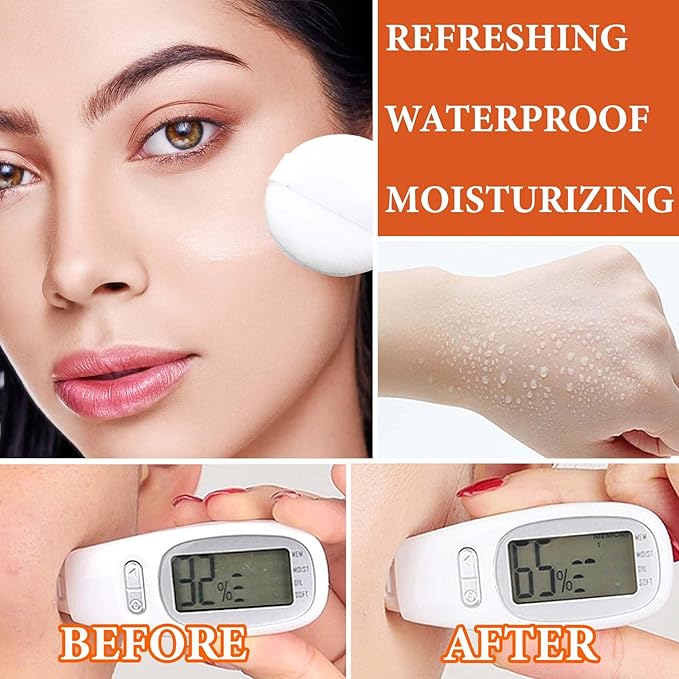 Oil Control Loose Face Powder,Translucent Setting Powder With a Powder Puff Long Lasting Makeup Covering Blemishes Brightens Skin Tone,Natural Matte Loose Powder for Women(1)