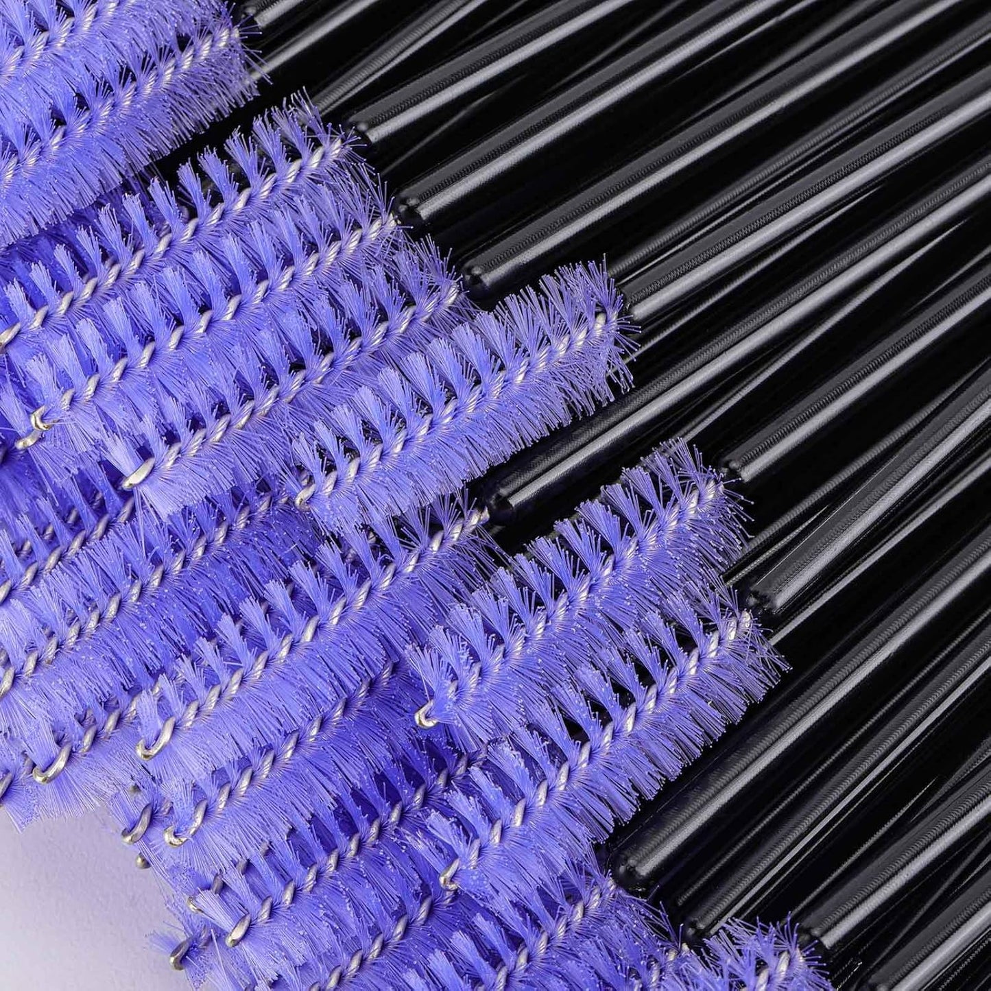 1000 Disposable Mascara Wands Eyelash Brushes Spoolies for Eyebrow Eye Lash Extension Multicolor