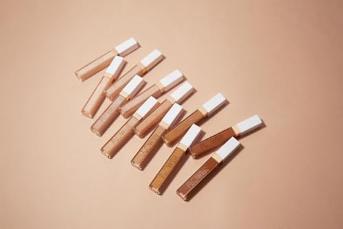 FLOWER BEAUTY By Drew Barrymore Light Illusion Full Coverage Concealer - Diffuse Dark Under Eye Circles + Blurs Blemishes - Weightless Formula + Crease Proof Makeup (Vanilla)