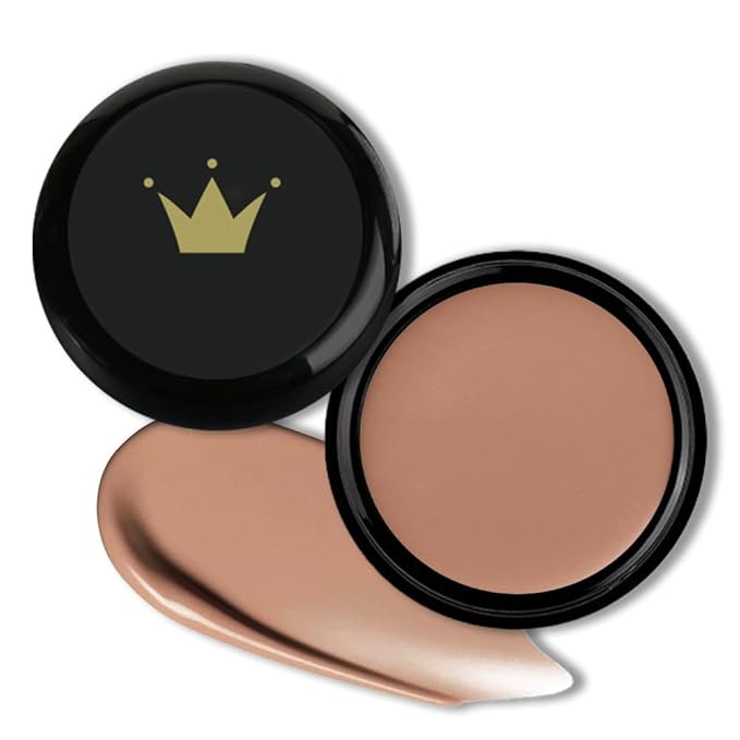 Kaely Color Correcting Concealer,Cream Pot Concealer Full Coverage,under Eye Concealer Palette for Conceals Dark Circles,Waterproof Foundation Face Makeup,06 Light Coffee