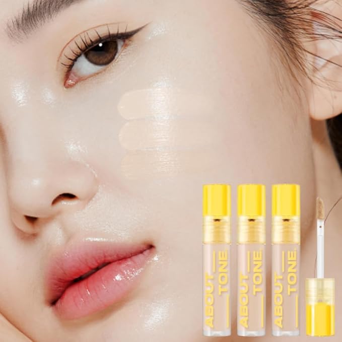 Hold On Tight Concealer 3 Colors – High Coverage & Fitting Liquid Concealer, Full Coverage, Lightweight Dark Circles Eraser, Long-Lasting Cover, Natural Finish, Vegan, 0.17 oz. (02 LIGHT)