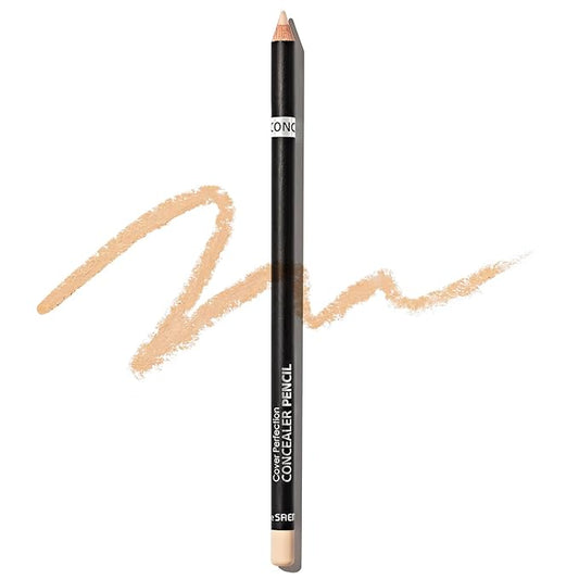 THESAEM Cover Perfection Concealer Pencil – Non Comedogenic spot Eraser - Conceal Blemish,Aging Spot,Acne&Freckle – Multi-Use Under Eye Concealer for Dark Circle,1.4g (1.5 Natural Beige)