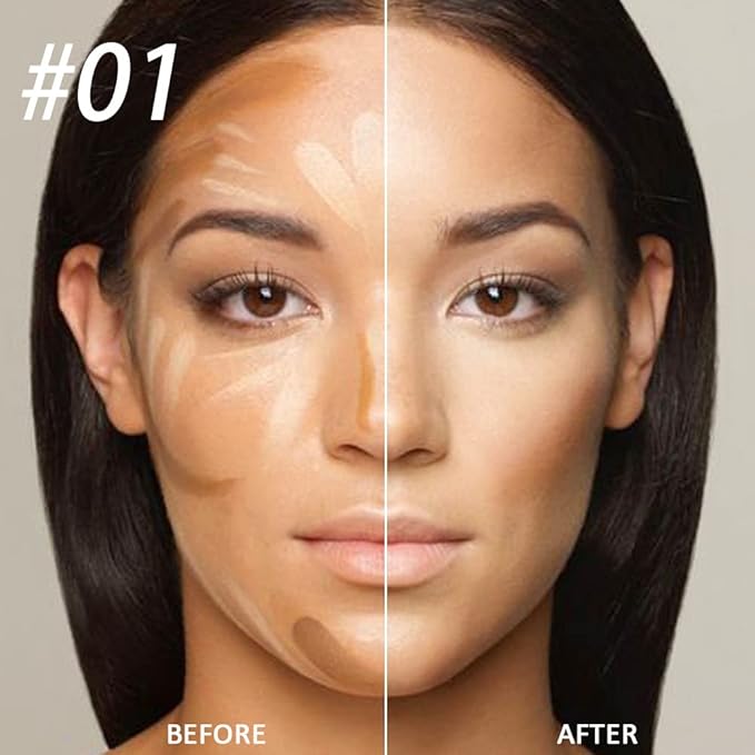 evpct 12 Color Conceal Correct Cream Contour Makeup Palette for Mature Skin Color Correcting Conceal trouble spots dullness dark circles Correct discolorations Camouflage imperfections Covers redness