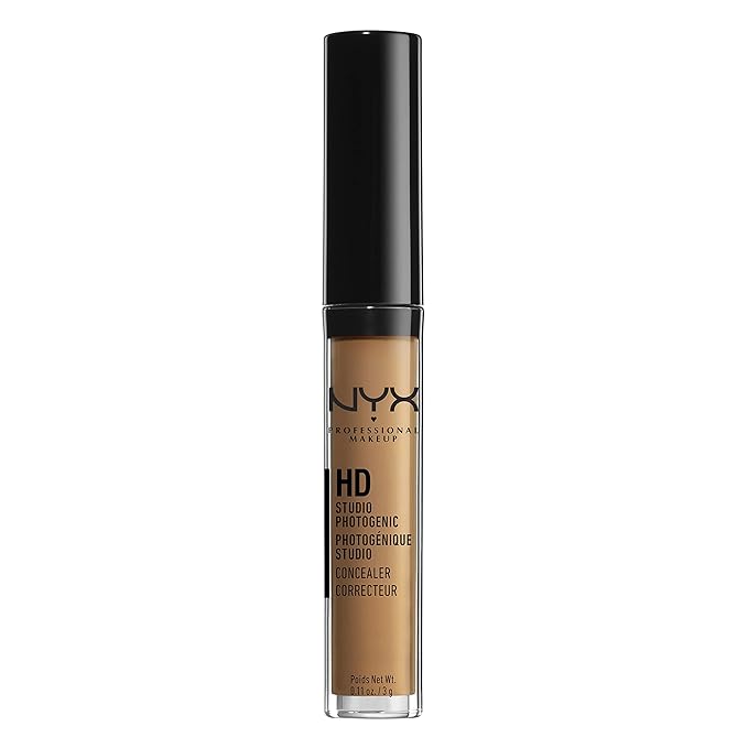 NYX PROFESSIONAL MAKEUP HD Studio Photogenic Concealer Wand, Medium Coverage - Nutmeg