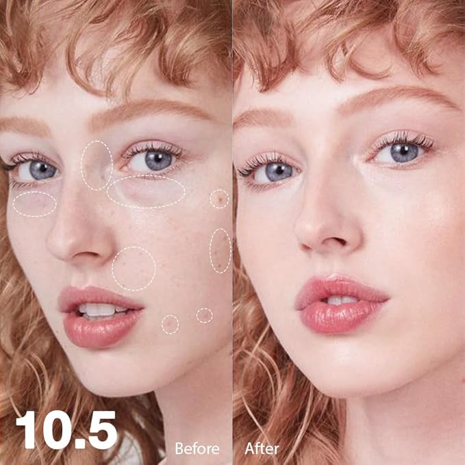 Kaely under Eye Concealer Full Coverage,Waterproof Concealer for Dark Circles,Puffiness,Redness,Cream Foundation Eye Brightener Serum,Color corrector de ojeras,Anti Aging,Natural Matte Finish,light C