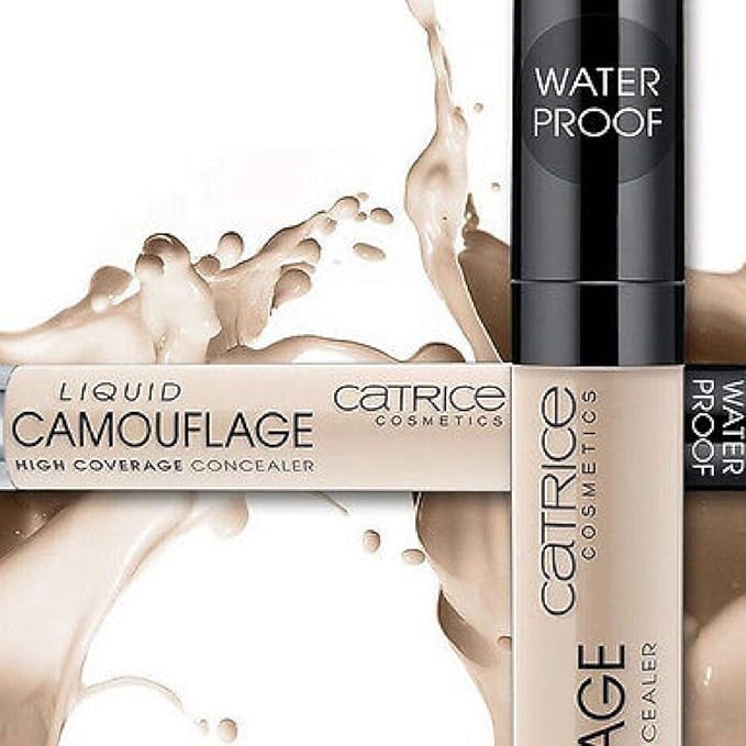 Catrice Liquid Camouflage Concealer (010 Porcelain) - Ultra Long Lasting Concealer for Optimal Coverage, Waterproof