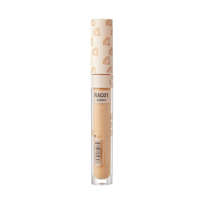 Ruby Kisses All Day Concealer Lightweight Full Coverage Multi-Use Concealer 0.13 Fl Oz (Golden)