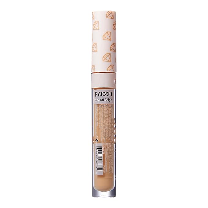 Ruby Kisses All Day Concealer Lightweight Full Coverage Multi-Use Concealer 0.13 Fl Oz (Natural Beige)