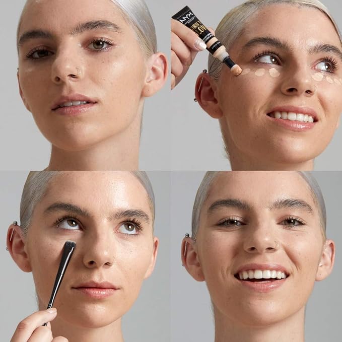 NYX PROFESSIONAL MAKEUP Born To Glow Radiant Concealer, Medium Coverage - Vanilla