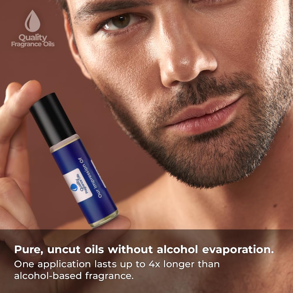 Quality Fragrance Oils' I Want Choo Impression #337 | Long-Lasting Perfume Oil, Alcohol-Free, Strong Scent, 10ml Roll-On | Affordable Alternative to Designer Fragrances