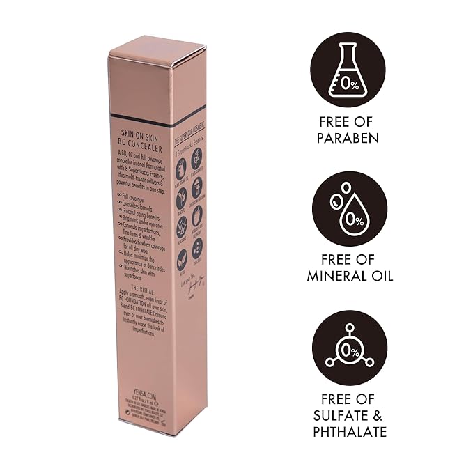 YENSA Skin On Skin BC Concealer - Fair Cool (.34 oz)