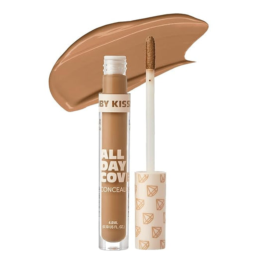 Ruby Kisses All Day Concealer Lightweight Full Coverage Multi-Use Concealer 0.13 Fl Oz (Cappuccino)