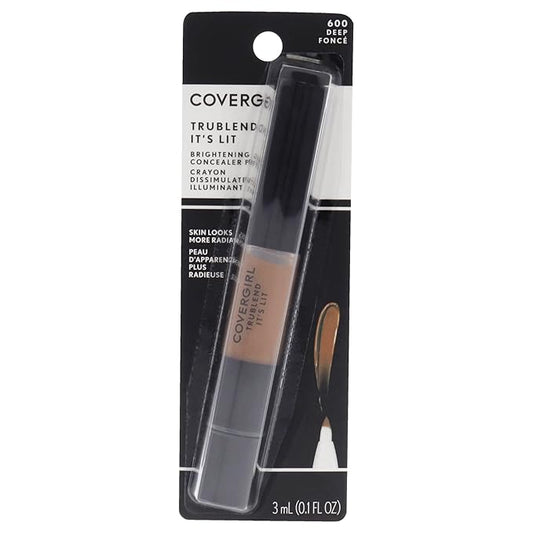 COVERGIRL Trublend It's Lit Concealer, Deep D6-D8, 0.10 Ounce