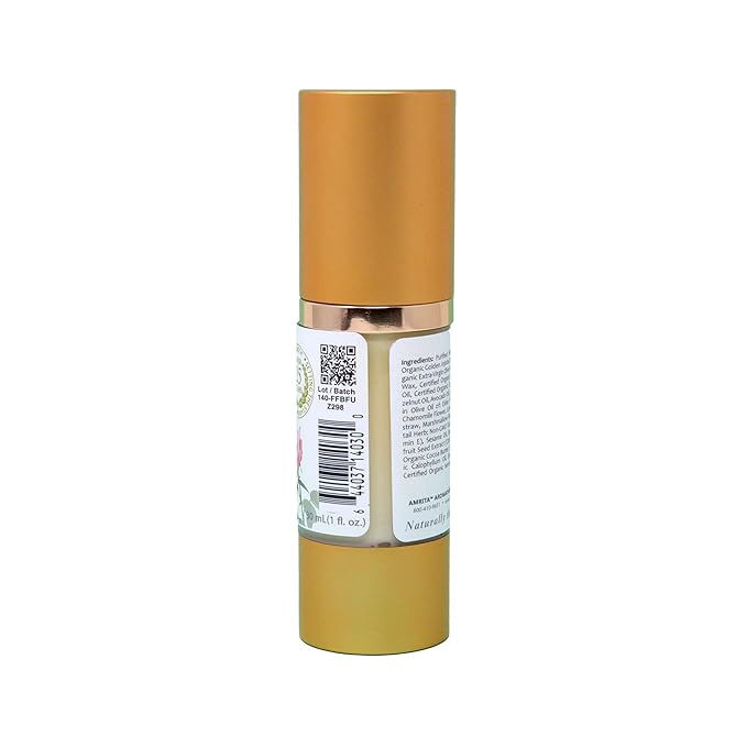 Rose Facial Crème - Blended with Premium Therapeutic Quality Essential Oils of Rose & Roman Chamomile - SIZE: 30ML