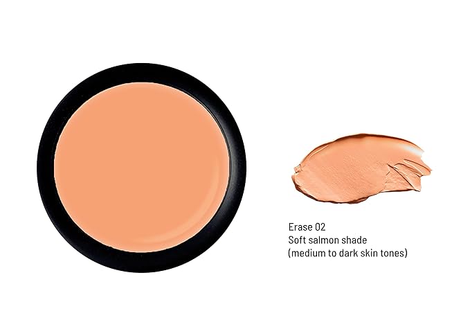 Mom's Secret 100% Natural Concealer, Organic, Vegan, Gluten Free, Cruelty Free, Made in the USA, 0.11 oz. (Erase 02)