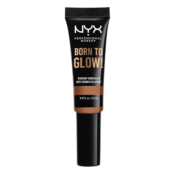 NYX PROFESSIONAL MAKEUP Born To Glow Radiant Concealer, Medium Coverage - Warm Honey
