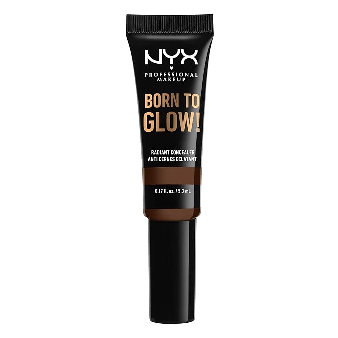 NYX PROFESSIONAL MAKEUP Born To Glow Radiant Concealer, Medium Coverage - Deep
