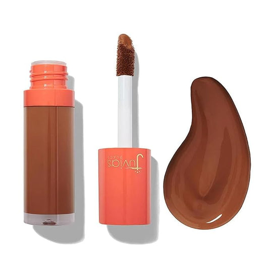 Juvia's Place I Am Magic Liquid Concealer J8 - Deep Dark w/Warm Undertone / 0.34 fl oz, Full Coverage Concealer, Makeup Concealer, Hydrating Concealer, Waterproof Concealer, Long Wear Concealer