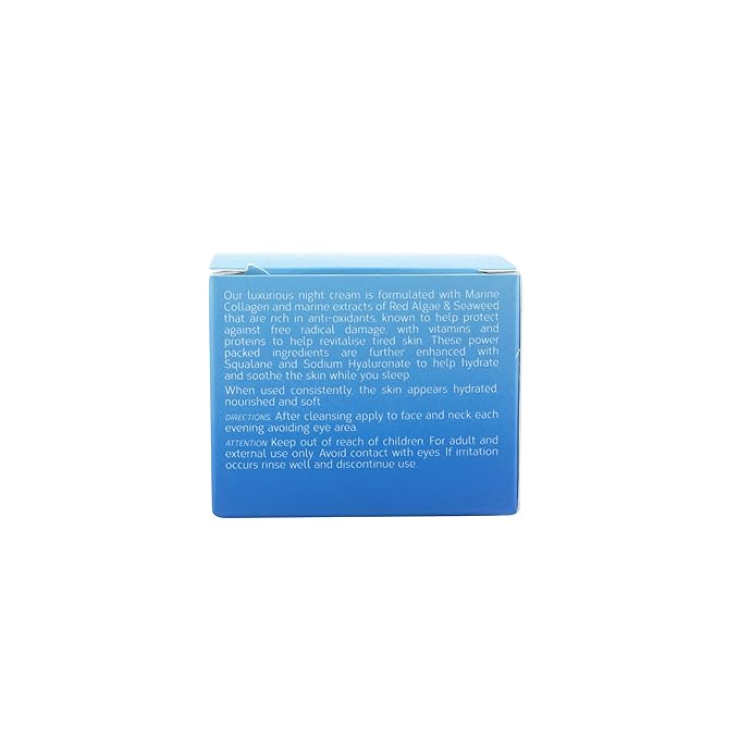 Om She Aromatherapy Marine Collagen with Red Algae Night Cream