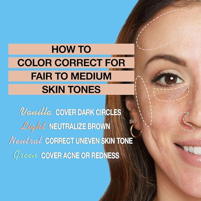 Kaely PROFESSIONAL MAKEUP Correcting Concealer Stick,Medium Coverage Concealer Crayon,under Eye Brightener Concealer for Dark Circles,corrector de ojeras,Lightweight,Vegan,06 DARK PEACH