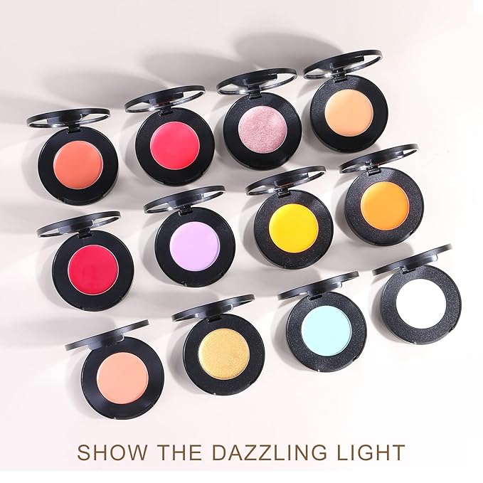 Cream Concealer Corrector Correcting Contour Makeup Set under Eye Concealer Cream Kit for Dark Circles and Blemish 10