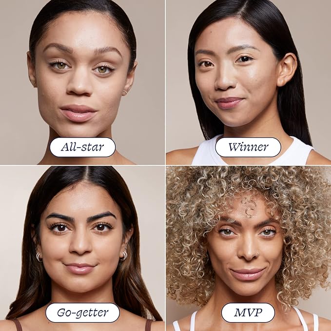 Alleyoop Game Face Concealer Makeup, Lightweight to Medium Buildable Coverage Under Eye Concealer, For Blemishes, Crease-proof and Hydrating with Smooth Second Skin Finish - Winner