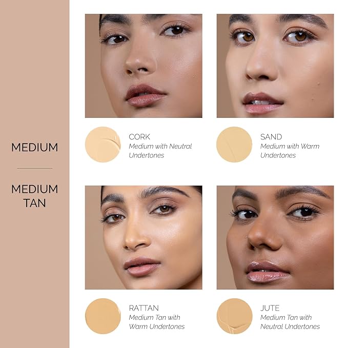 OFIR Perfected Weightless Concealer | Porous Coverage Blends for Smooth Finish | Covers Dark Circles Vegan Concealer | Botanical Formula Soothes Redness & Dullness |Rattan - Medium Deep Warm 0.27 OZ