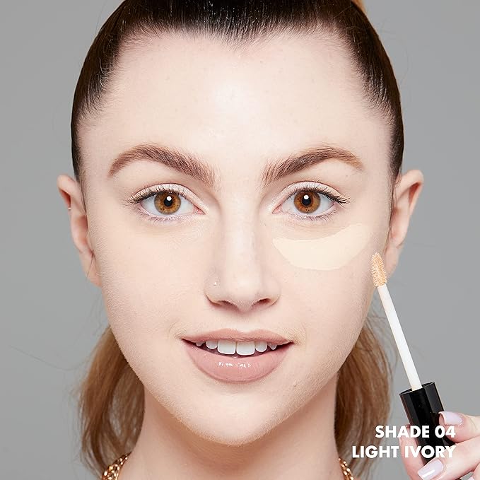 NYX PROFESSIONAL MAKEUP Can't Stop Won't Stop Contour Concealer, 24h Full Coverage Matte Finish - Light Ivory