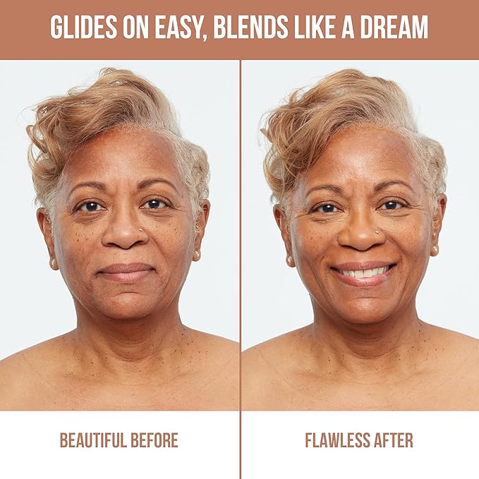 Glamazon Second to None Concealer, Honey Suckle, Awakening Eye Cover Up, Non-Creasing, Full Coverage