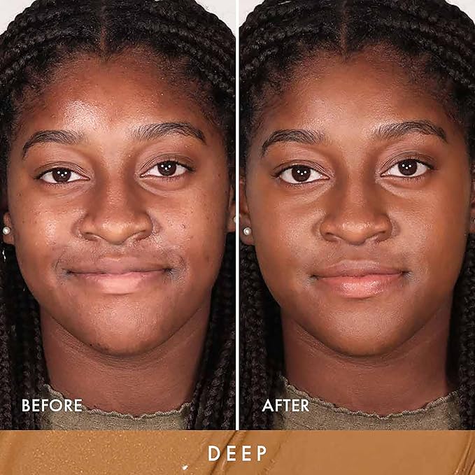 Wander Beauty Dualist Matte and Illuminating Concealer Makeup - Deep - Dual-Ended Matte Concealer Stick + Liquid Concealer - Full Coverage Concealer Brightens, Firms & Hydrates Under Eyes - 0.28 fl oz